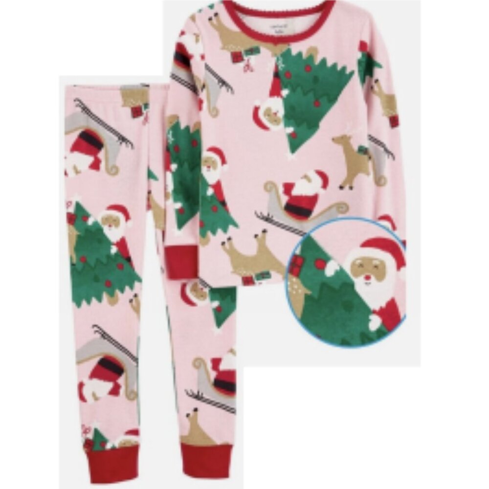 Carter's 2-Piece Christmas Pj set - 6/6A
